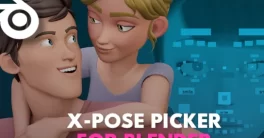 Blender 4.1 X-Pose Picker v3.1.7 2024 Update Free Download