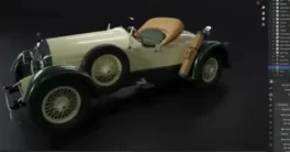 Create a Classic Speedster with Blender Course Free Download