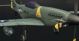 Blender P-51 Mustang Hand-Painted Model FREE Download