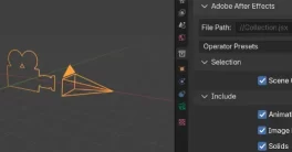 Blender To After Effects Exporter Addon GPL 2024 Download