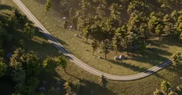 Gumroad Blender Highly Modular Forest Road Scene Download