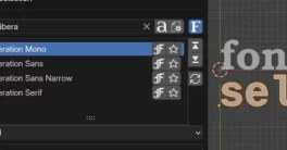 Font Selector v3.0.2 Addon (Blender 4.3) Free Download
